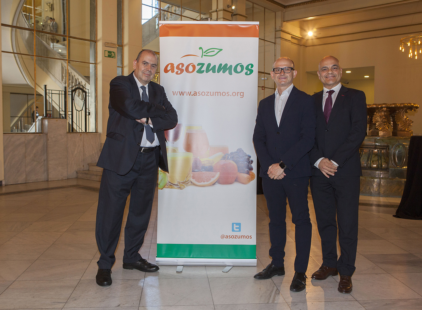 Alfonso Mena, Javier Lorenzo y Jos Miguel Herrero