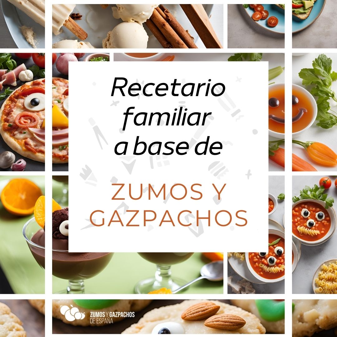 Portada recetario familiar Zumos y Gazpachos
