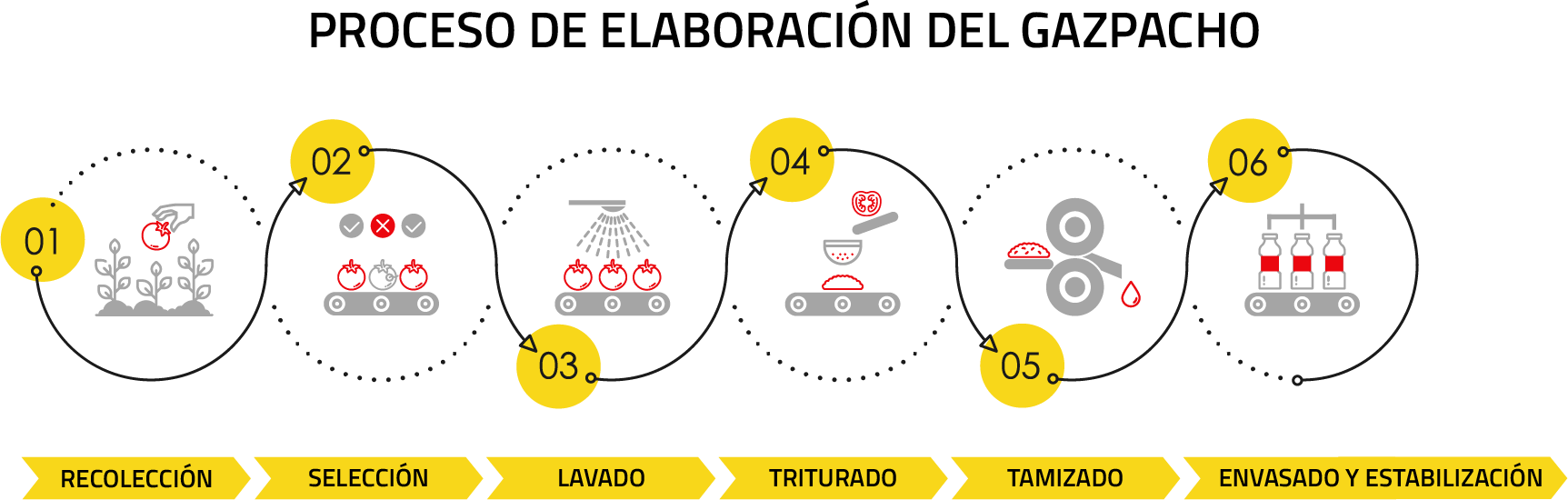 elaboracion gazpacho