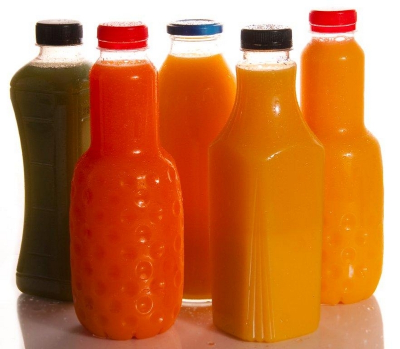 zumos en botella
