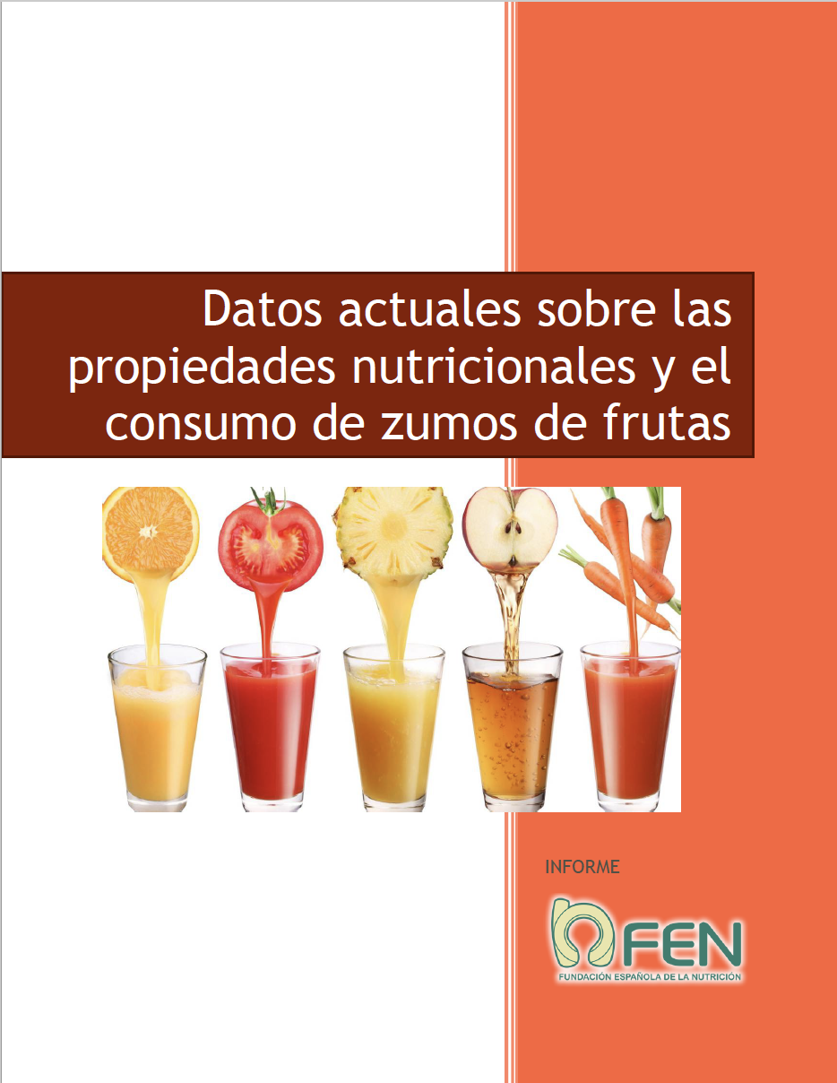 Datos actuales sobre las propiedades nutricionales y el consumo de zumos de frutas