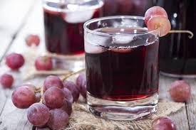 zumo de uva roja